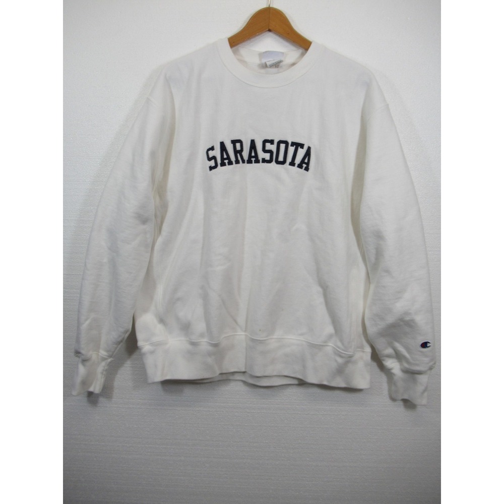 Champion Reverse Weave Crewneck Sweatshirt XL 90s Y2K Sarasota Florida